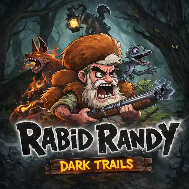 Rabid Randy Dark Trails slot game interface at kingjili online casino